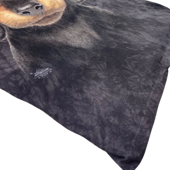 The Mountain Black Labrador Dog Graphic Tie Dye TShirt XL USA Made Vincent Hie - Picture 6 of 15